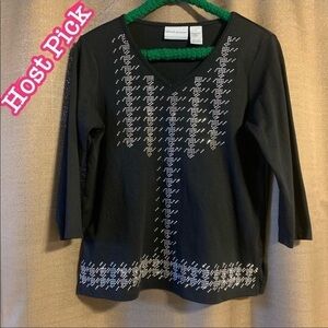 ✅4x Host Pick✅ Alfred Dunner Top, Petite Small